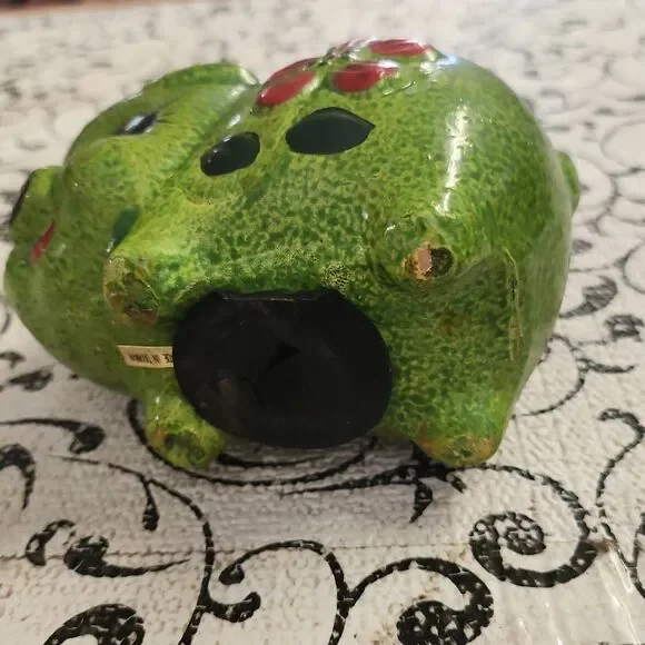 Vintage Veramic Piggy Bank - Picture 6 of 6